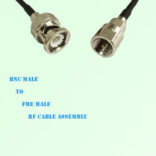 BNC Male to FME Male RF Cable Assembly