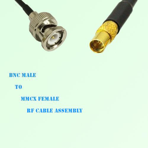 BNC Male to MMCX Female RF Cable Assembly
