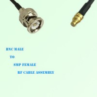 BNC Male to SMP Female RF Cable Assembly
