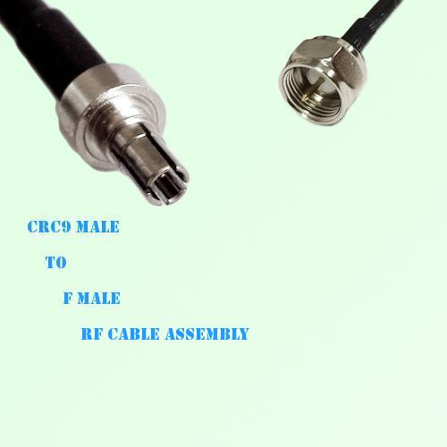 CRC9 Male to F Male RF Cable Assembly CRC9 Male to F Male RF Cable Assembly