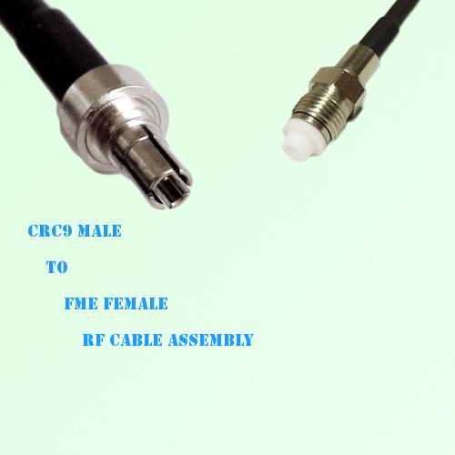CRC9 Male to FME Female RF Cable Assembly