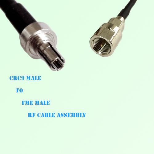 CRC9 Male to FME Male RF Cable Assembly