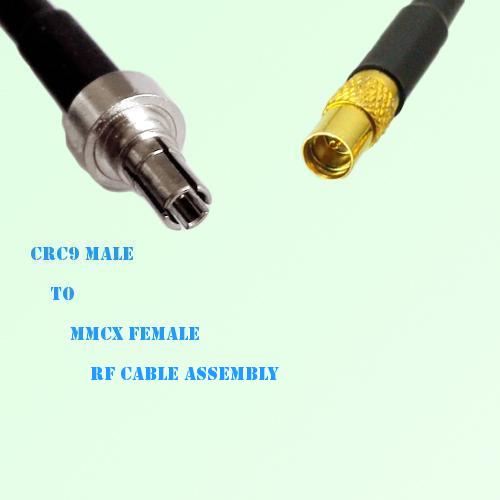 CRC9 Male to MMCX Female RF Cable Assembly CRC9 Male to MMCX Female RF Cable Assembly