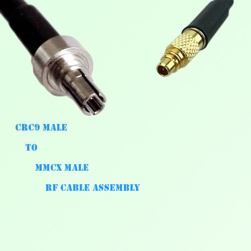 CRC9 Male to MMCX Male RF Cable Assembly