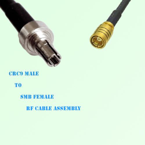 CRC9 Male to SMB Female RF Cable Assembly