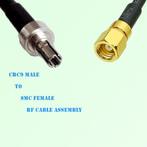 CRC9 Male to SMC Female RF Cable Assembly