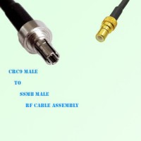 CRC9 Male to SSMB Male RF Cable Assembly