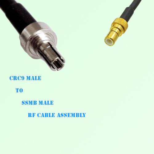 CRC9 Male to SSMB Male RF Cable Assembly CRC9 Male to SSMB Male RF Cable Assembly