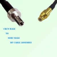 CRC9 Male to SSMC Male RF Cable Assembly