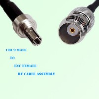 CRC9 Male to TNC Female RF Cable Assembly
