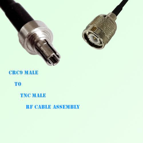 CRC9 Male to TNC Male RF Cable Assembly CRC9 Male to TNC Male RF Cable Assembly