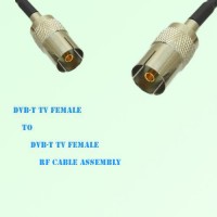 DVB-T TV Female to DVB-T TV Female RF Cable Assembly