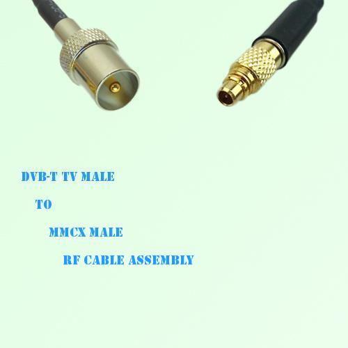DVB-T TV Male to MMCX Male RF Cable Assembly DVB-T TV Male to MMCX Male RF Cable Assembly