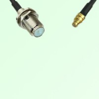 F Bulkhead Female to SMP Female RF Cable Assembly