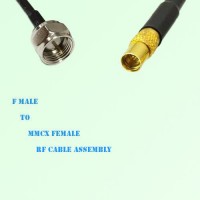 F Male to MMCX Female RF Cable Assembly F Male to MMCX Female RF Cable Assembly