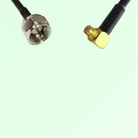 F Male to SMP Female Right Angle RF Cable Assembly