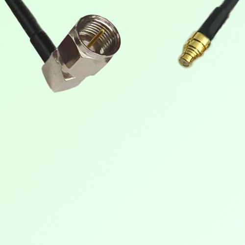F Male Right Angle to SMP Female RF Cable Assembly F Male Right Angle to SMP Female RF Cable Assembly