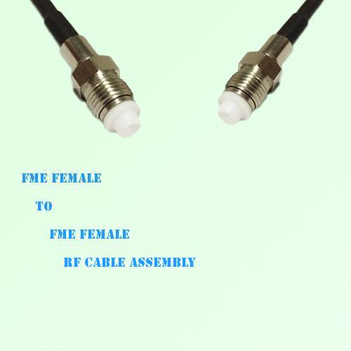 FME Female to FME Female RF Cable Assembly FME Female to FME Female RF Cable Assembly
