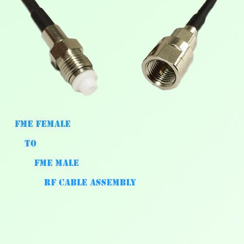 FME Female to FME Male RF Cable Assembly
