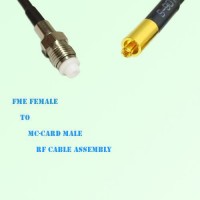 FME Female to MC-Card Male RF Cable Assembly FME Female to MC-Card Male RF Cable Assembly