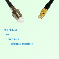 FME Female to MCX Male RF Cable Assembly