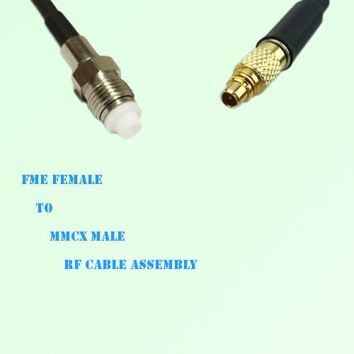 FME Female to MMCX Male RF Cable Assembly FME Female to MMCX Male RF Cable Assembly