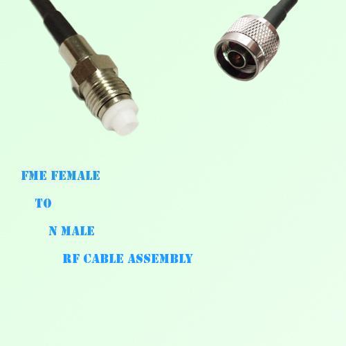 FME Female to N Male RF Cable Assembly
