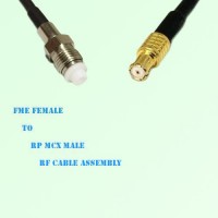 FME Female to RP MCX Male RF Cable Assembly