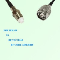 FME Female to RP TNC Male RF Cable Assembly