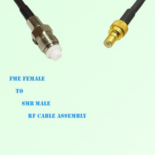FME Female to SMB Male RF Cable Assembly