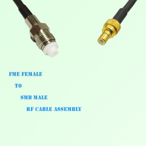 FME Female to SMB Male RF Cable Assembly FME Female to SMB Male RF Cable Assembly