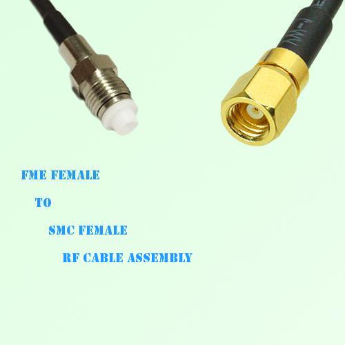 FME Female to SMC Female RF Cable Assembly FME Female to SMC Female RF Cable Assembly