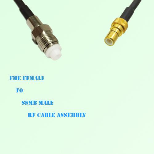 FME Female to SSMB Male RF Cable Assembly FME Female to SSMB Male RF Cable Assembly