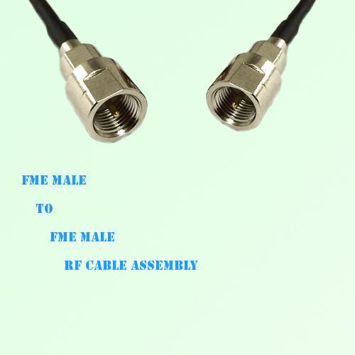 FME Male to FME Male RF Cable Assembly