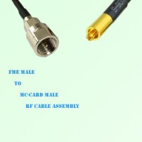FME Male to MC-Card Male RF Cable Assembly