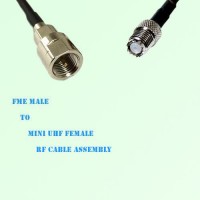 FME Male to Mini UHF Female RF Cable Assembly FME Male to Mini UHF Female RF Cable Assembly