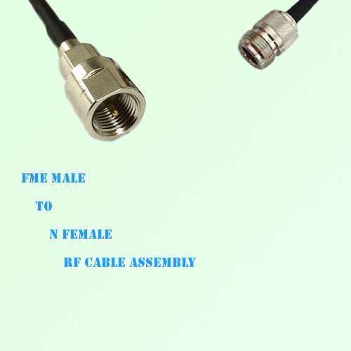 FME Male to N Female RF Cable Assembly