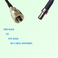 FME Male to TS9 Male RF Cable Assembly
