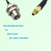 FME Bulkhead Male to MMCX Male RF Cable Assembly FME Bulkhead Male to MMCX Male RF Cable Assembly