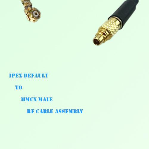 IPEX to MMCX Male RF Cable Assembly