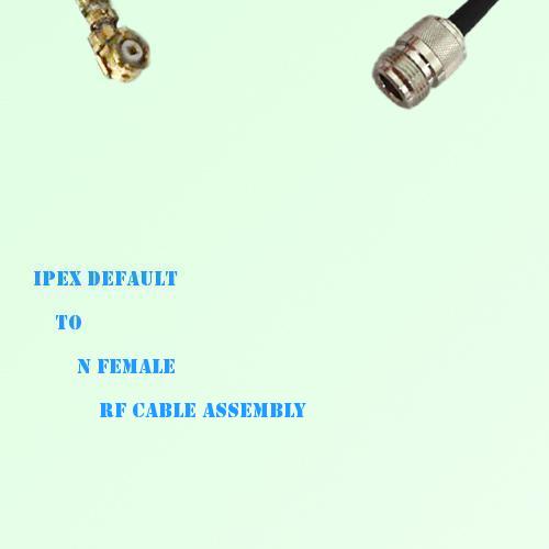 IPEX to N Female RF Cable Assembly