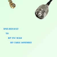 IPEX to RP TNC Male RF Cable Assembly