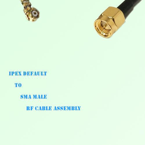 IPEX to SMA Male RF Cable Assembly