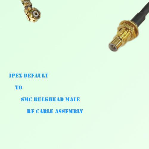 IPEX to SMC Bulkhead Male RF Cable Assembly IPEX to SMC Bulkhead Male RF Cable Assembly