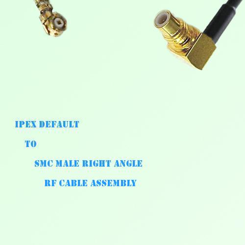 IPEX to SMC Male Right Angle RF Cable Assembly IPEX to SMC Male Right Angle RF Cable Assembly