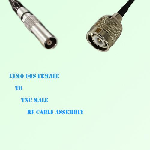 Lemo FFA 00S Female to TNC Male RF Cable Assembly Lemo FFA 00S Female to TNC Male RF Cable Assembly