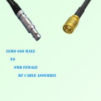 Lemo FFA 00S Male to SMB Female RF Cable Assembly Lemo FFA 00S Male to SMB Female RF Cable Assembly