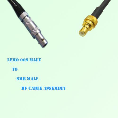 Lemo FFA 00S Male to SMB Male RF Cable Assembly Lemo FFA 00S Male to SMB Male RF Cable Assembly