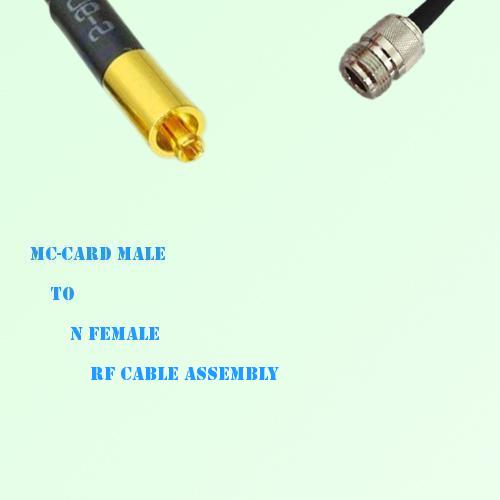 MC-Card Male to N Female RF Cable Assembly MC-Card Male to N Female RF Cable Assembly