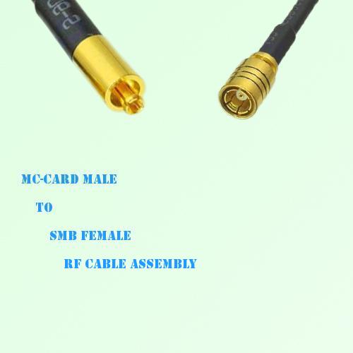 MC-Card Male to SMB Female RF Cable Assembly MC-Card Male to SMB Female RF Cable Assembly